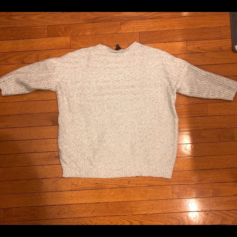 Limited Partial Cable-Knit Sweater - Euc! - image 4